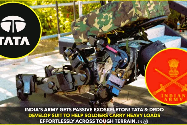 India Develops Passive Exoskeleton to Aid Soldiers