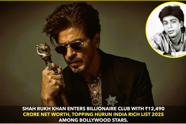 Shah Rukh Khan Joins Billionaire Club with ₹12,490 Crore Shah Rukh Khan Joins Billionaire Club with ₹12,490 Crore