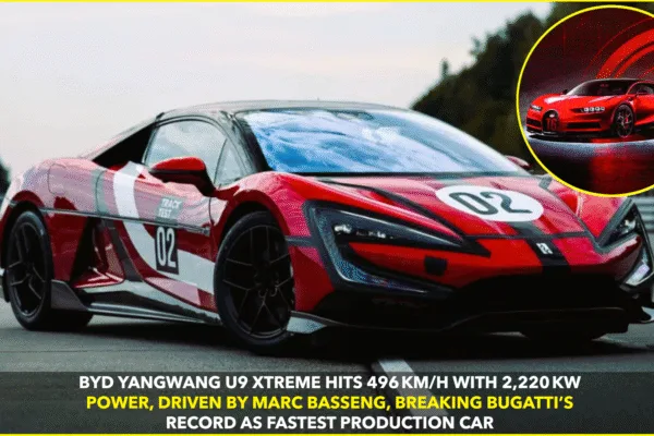 Electric King: Yangwang U9 Xtreme Tops 496 km/h Electric King: Yangwang U9 Xtreme Tops 496 km/h