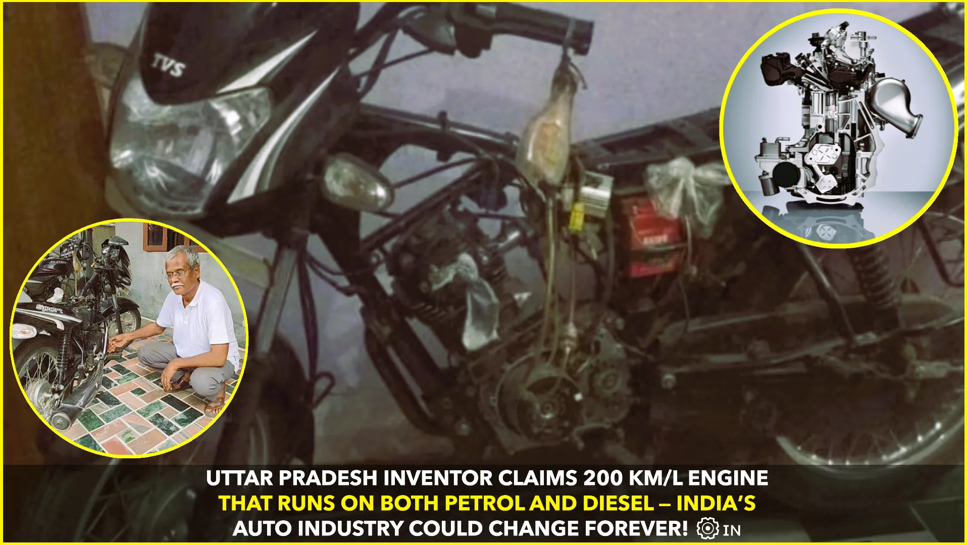 Uttar Pradesh Inventor’s Six-Stroke Engine Claims 200 km/L Mileage — A Potential Game-Changer for India’s Auto Industry