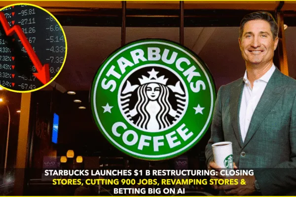Starbucks Launches $1 B Restructuring to Revive Business Starbucks Launches $1 B Restructuring to Revive Business