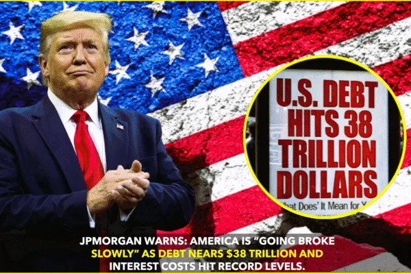JPMorgan Issues Dire Warning: America’s Going Broke JPMorgan Issues Dire Warning: America’s Going Broke