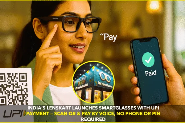 India’s Lenskart Unveils UPI-Enabled Smartglasses India’s Lenskart Unveils UPI-Enabled Smartglasses