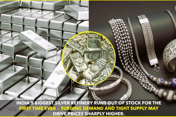 India’s Top Refinery Runs Out of Silver Amid Soaring Demand India’s Top Refinery Runs Out of Silver Amid Soaring Demand