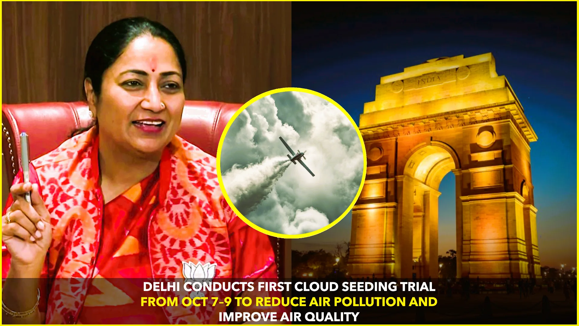 Delhi Takes to the Skies: Cloud Seeding to Fight Pollution
