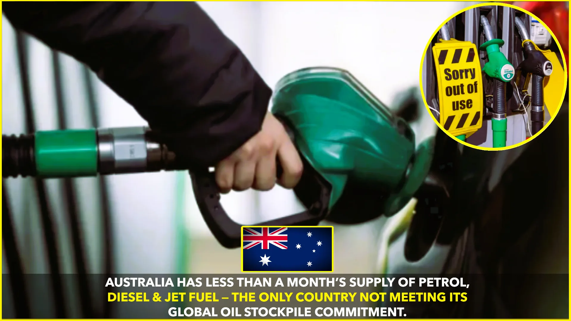Australia’s Fuel Crisis: Less Than a Month’s Supply