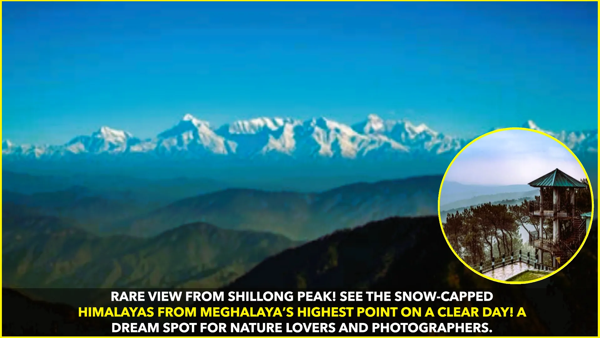Did You Know? The Hidden Himalayan View from Shillong Peak