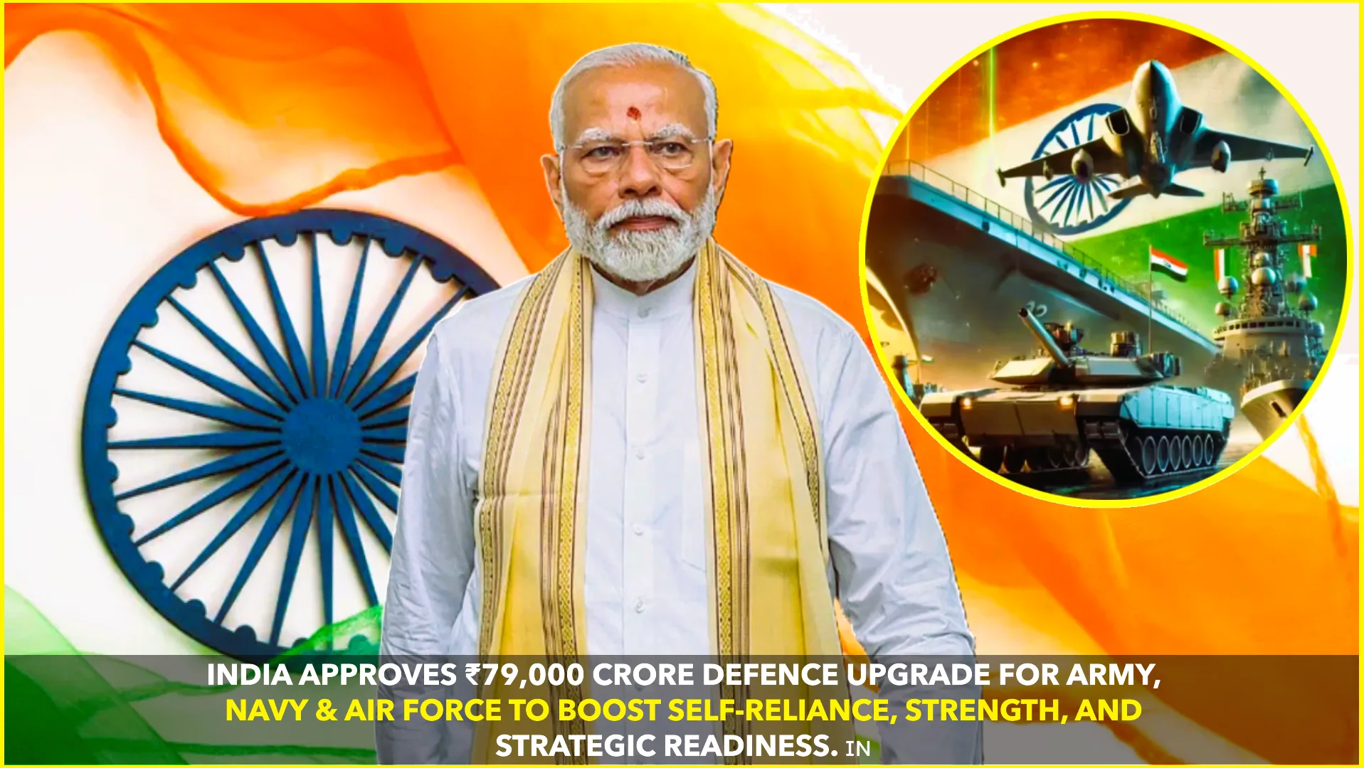 India’s ₹79,000 Crore Defence Leap: A New Era of Modernization