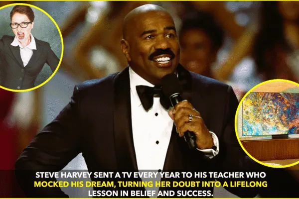 Steve Harvey Sent a TV Every Year to His Doubting Teacher Steve Harvey Sent a TV Every Year to His Doubting Teacher