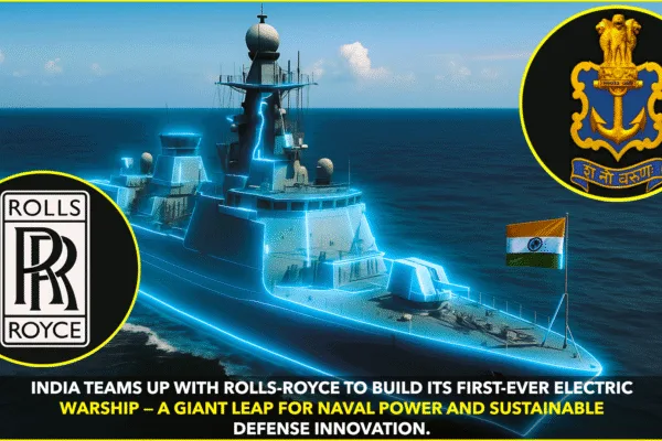 India’s First Electric Warship: Rolls-Royce Partners Navy