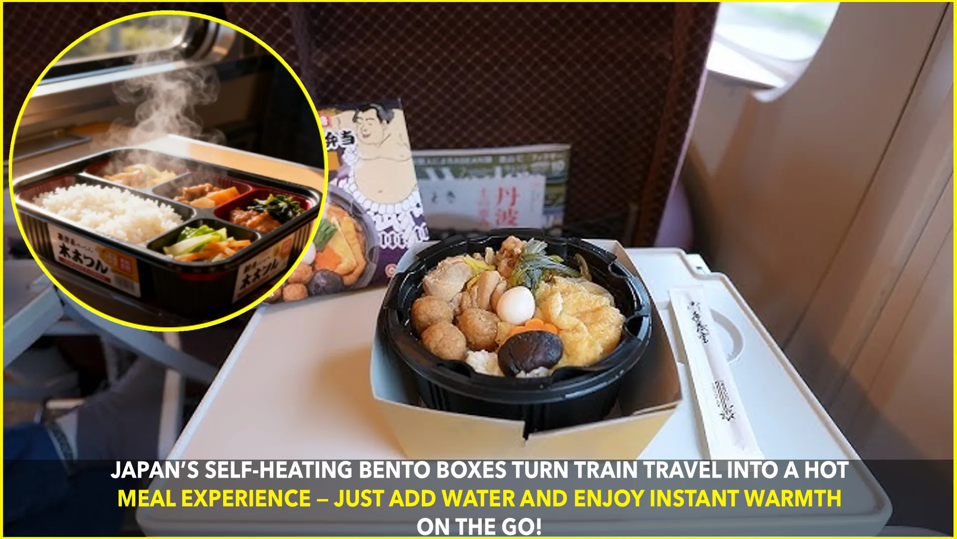 Japan’s Self-Heating Bento Boxes: Travel Meets Innovation
