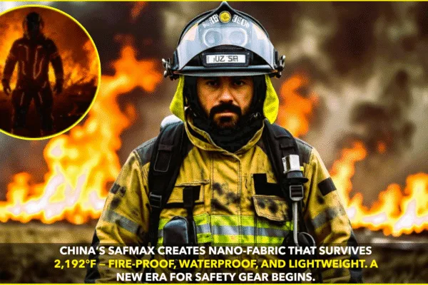 Safmax Unveils Heatproof Nano Fabric That Endures 2,192°F